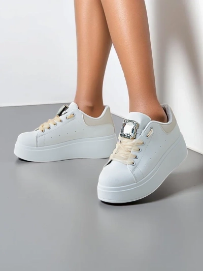 Royalfashion дамски спортни маратонки на платформа Safirrat