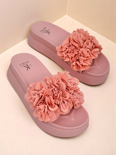 Royalfashion Дамски сандали с малки цветя Freesia