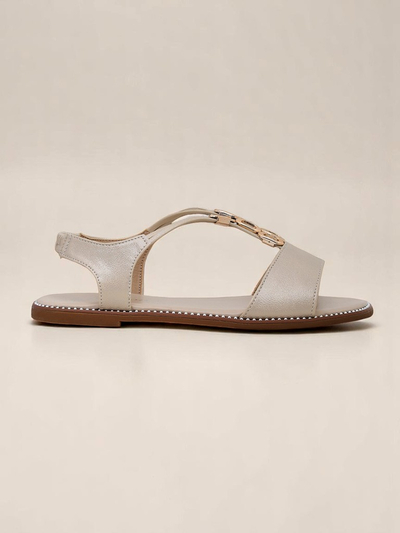 Royalfashion Дамски сандали с декоративни каишки Siena Glow