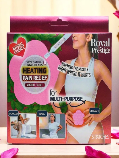 Натурални затоплящи лепенки за облекчаване на болка - 5 броя