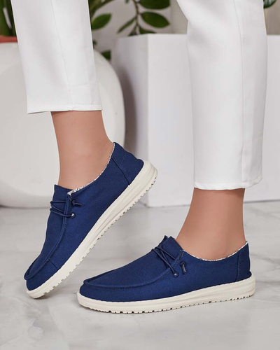 Royalfashion Дамски полуобувки с дантела Reptess