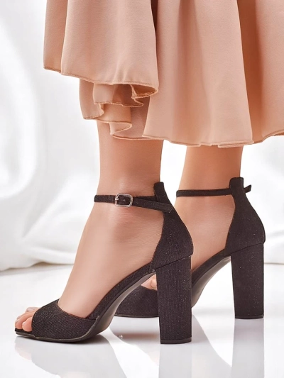 Роялфешн Блестящи дамски сандали Рокатес