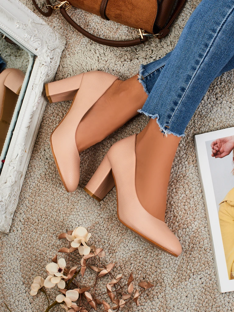 Royalfashion Дамски еко кожени обувки Sofia Lux