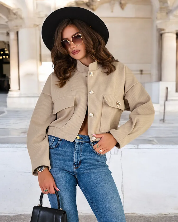 Royalfashion Дамско яке тип "бомбър"