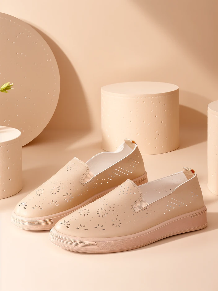 Royalfashion Дамски спортни мокасини Olleffi