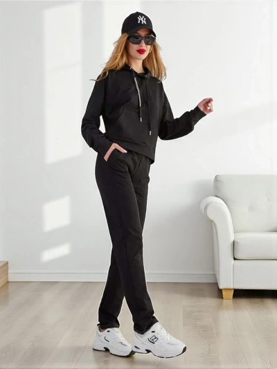 Royalfashion Памучен дамски комплект с потник