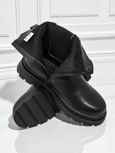 Високи дамски еко кожени боти Pearl Mist