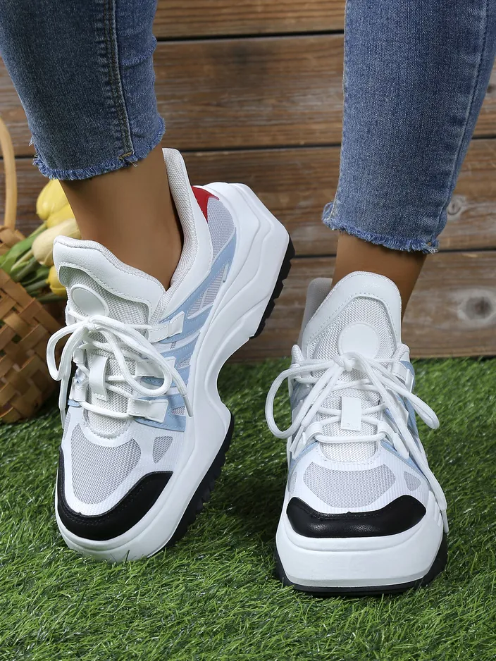 Спортни маратонки Royalfashion за жени на по-дебела подметка Loness