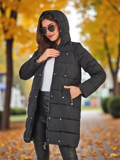 Дамско яке на Royalfashion с отделими ръкави