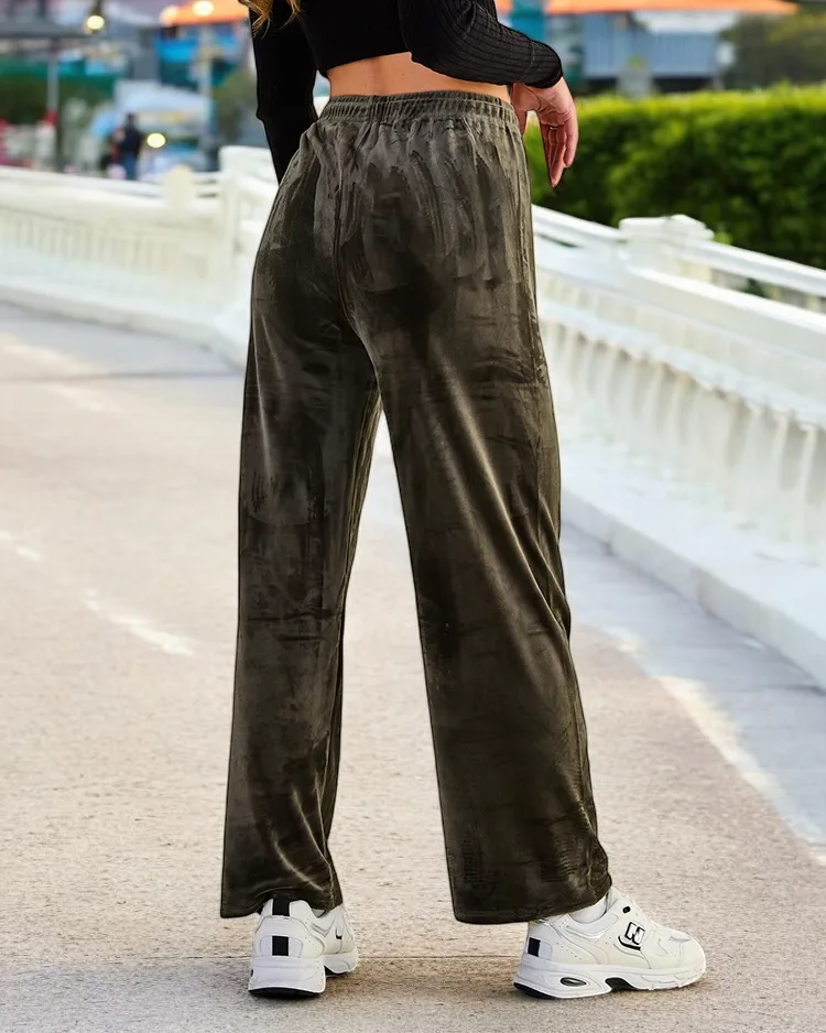 Royalfashion Дамски потници a'la velour