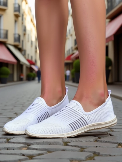 Royalfashion дамски маратонки без връзки Ollabes