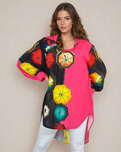 Royalfashion Дамска туника с щампа