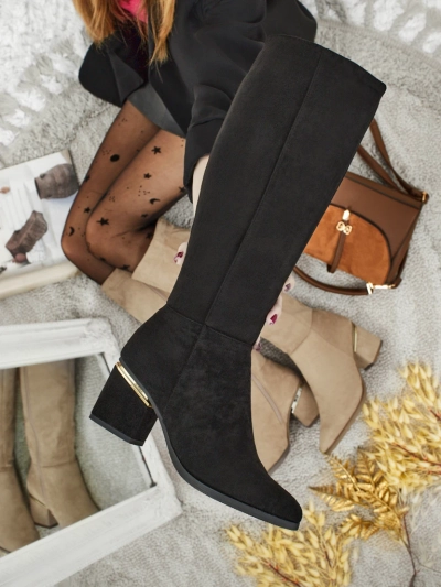 Дамски боти на ток Royalfashion Niefio