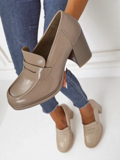 Royalfashion Дамски мокасини на ток Minerva