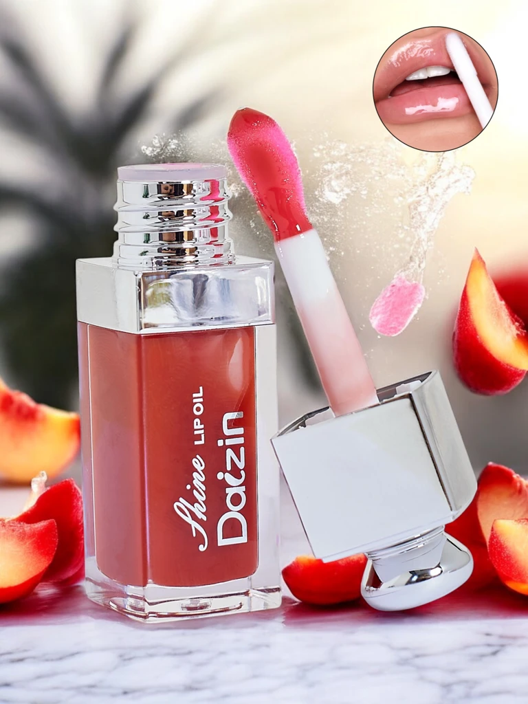 Гланц за устни цвят Тъмночервен