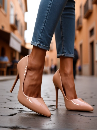 Royalfashion Женски класически точки stilettos Dofenis