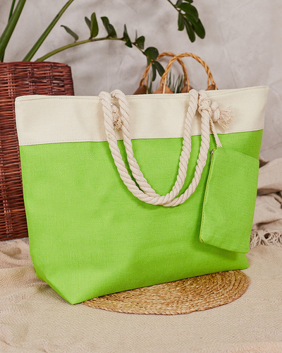 Royalfashion Чанта от плат в празничен десен за рамо