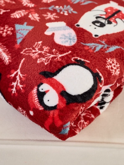 Royalfashion Коледен плед 160x200