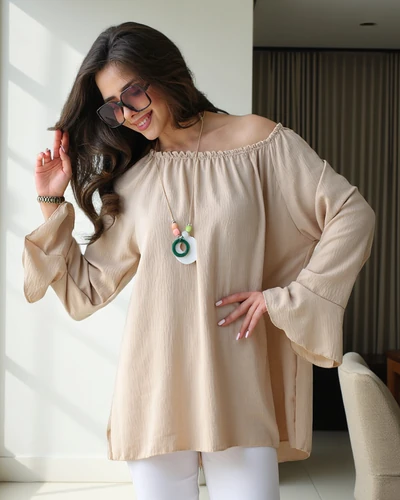 Royalfashion Дамска блуза без ръкави с volanчета