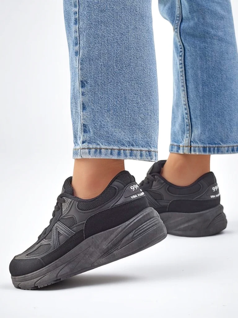 Обувки Royalfashion за жени - спортни маратонки на по-дебела подошва Moderax