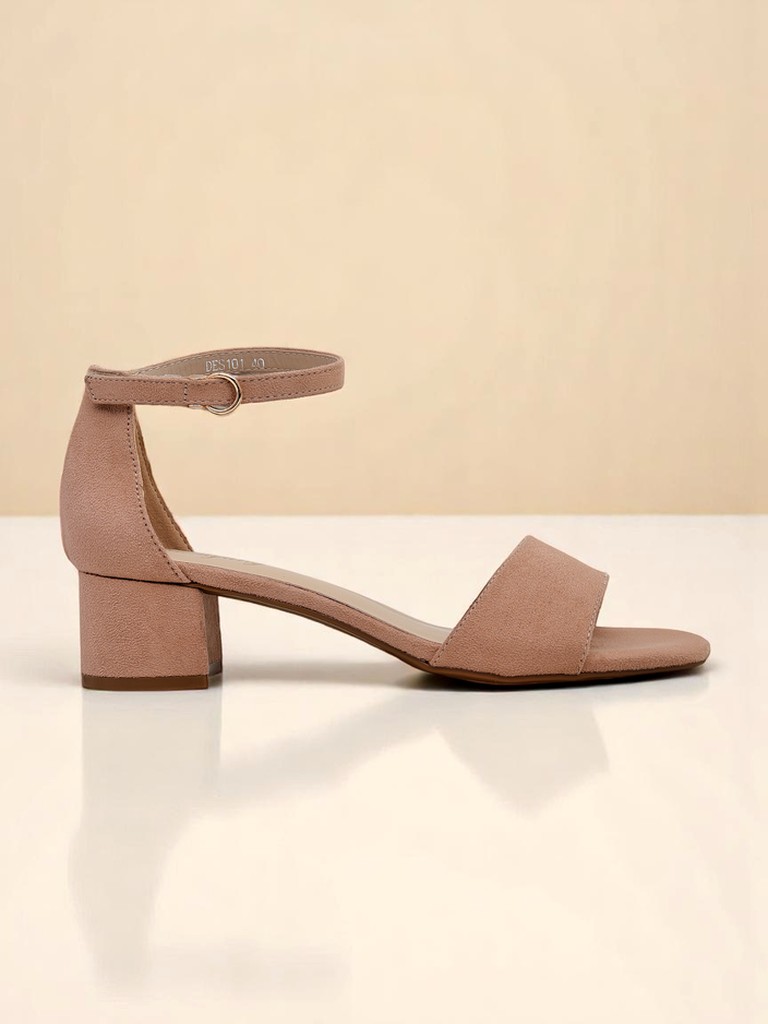 Royalfashion Дамски сандали на нисък ток SoftHeels