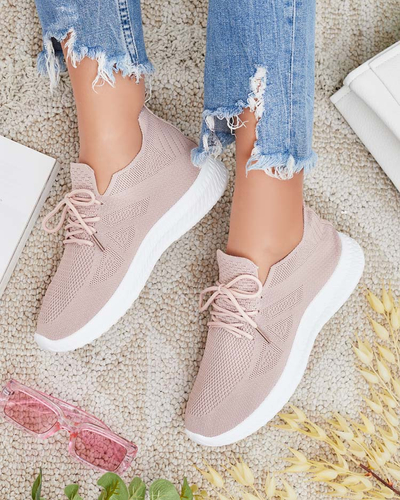 Royalfashion Дамски спортни обувки от плат Vobullo