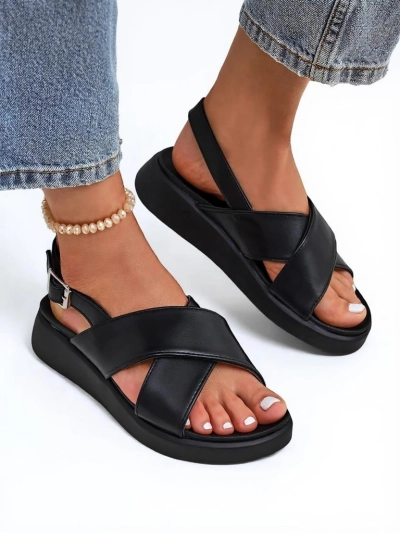 Royalfashion Дамски сандали на дебела подметка Riva Star