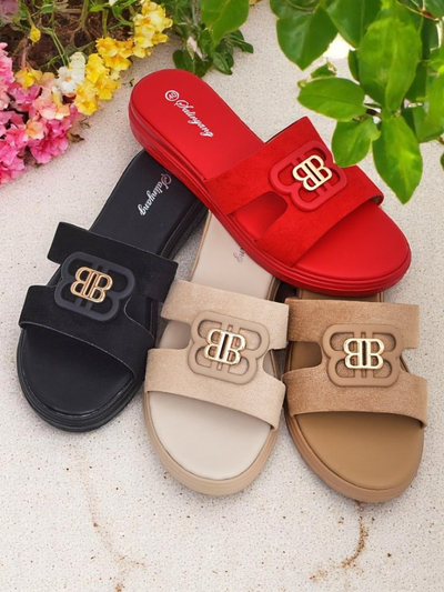 Royalfashion Дамски чехли на плоска подметка ChicStep