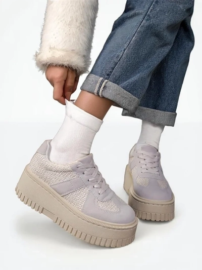 Royalfashion Дамски платформи Кецове Venusoe