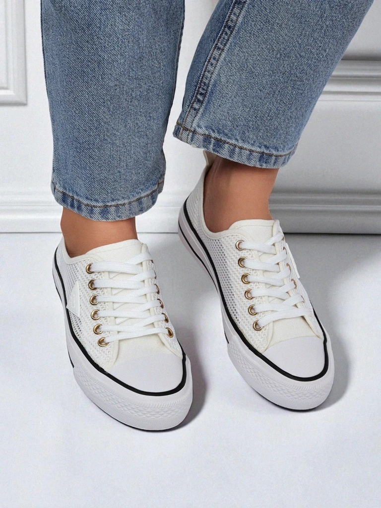 Royalfashion Жени перфурирани маратонки Rebbse