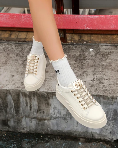 Спортни маратонки Royalfashion за жени с декоративни връзки Eone