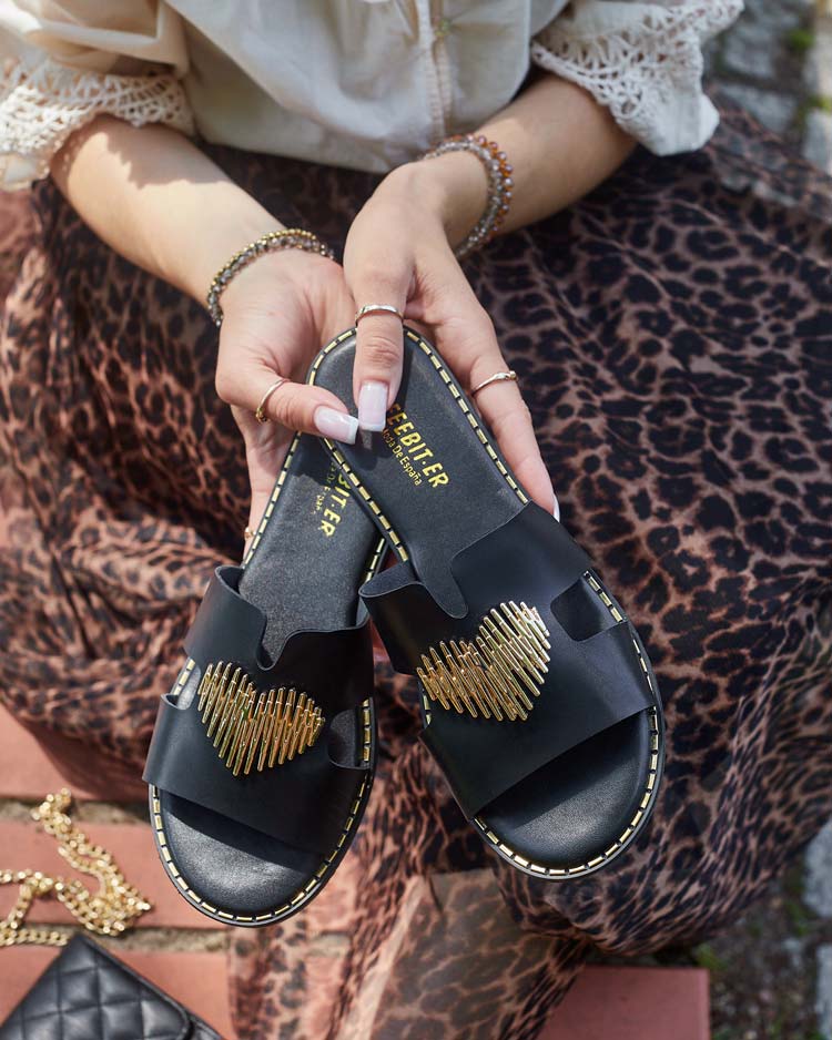 Royalfashion Дамски джапанки с плоска подметка Ortyca