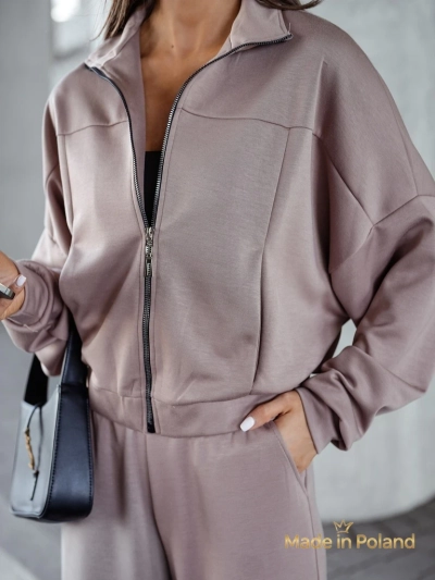 Дамски вискозен комплект анцуг Long Waves