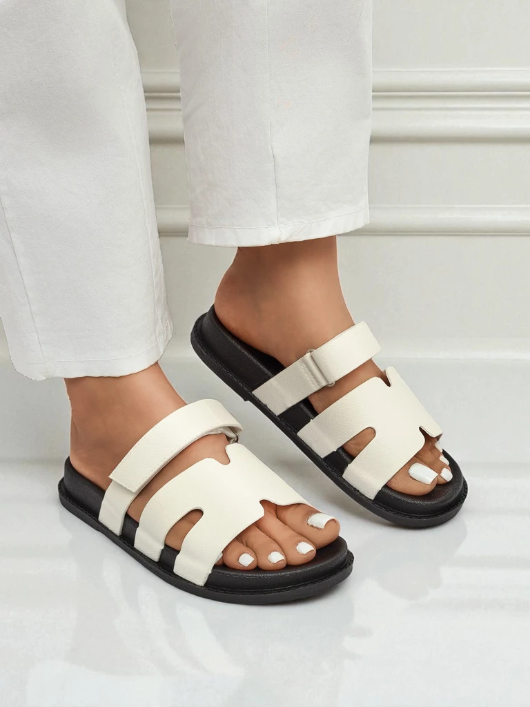 Royalfashion дамски чехли от еко кожа ReppiFlex