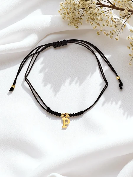 Гривна за жени с буквата P Petit Charm