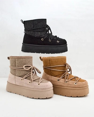 Royalfashion Дамски ботуши за сняг Filori с дантела