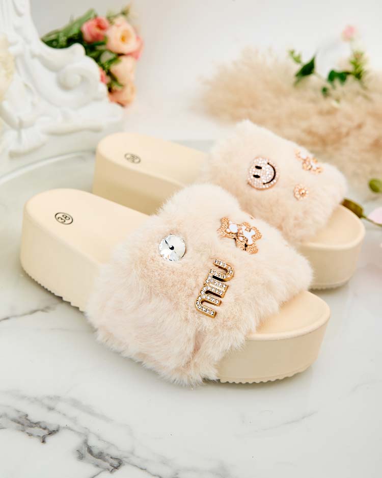 Royalfashion Women's Helimme platform flip-flops