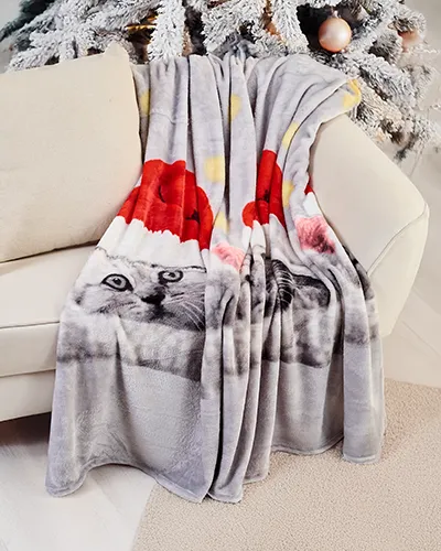 Royalfashion Коледно одеяло 200х220