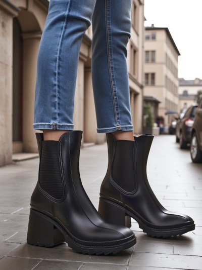 Royalfashion дамски чизми до глезена Bonii