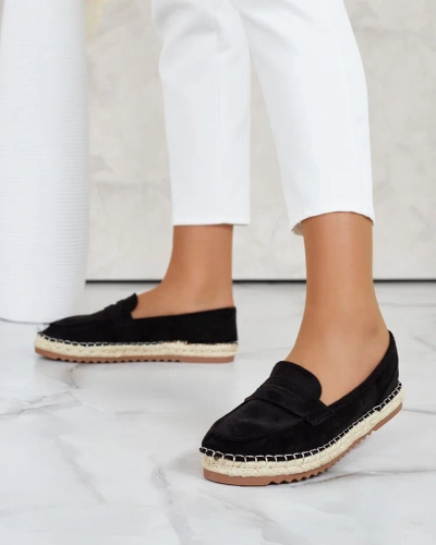 Royalfashion Дамски мокасини от велур eko Monum