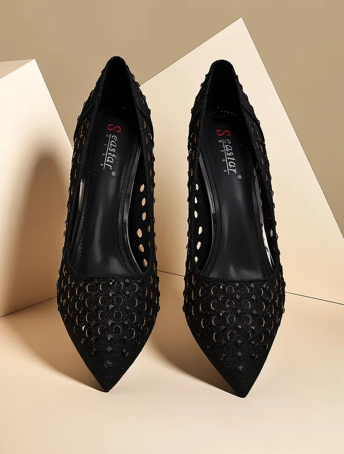 Royalfashion Женски обувки с отворена форма Ecatte