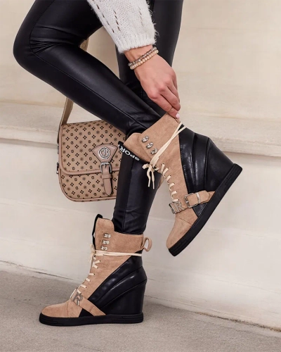 Royalfashion дамски ботуши Ronii на токчета