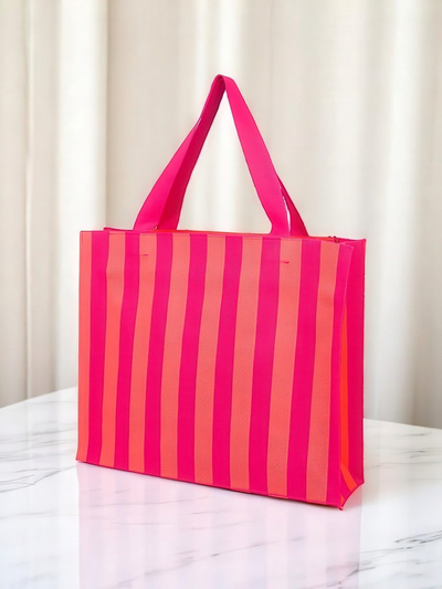 Royalfashion Платнена чанта Sunset Stripes