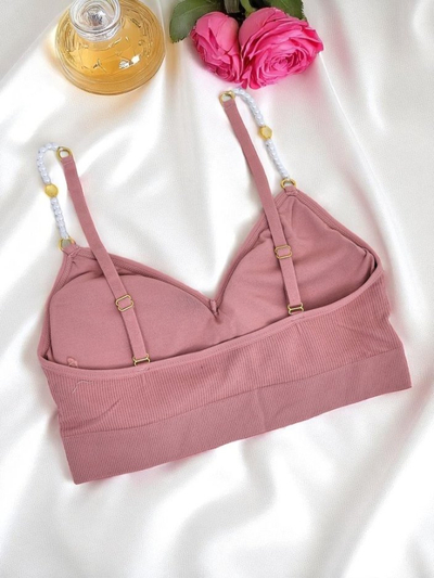 Royalfashion Дамски подплатен спортен сутиен Active Support