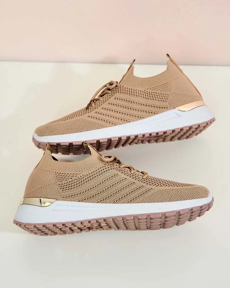 Royalfashion Дамски спортни обувки от плат Amgent