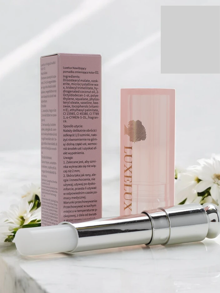 Luxelux Матов хидратиращ червило Цветно променящо 01 4g