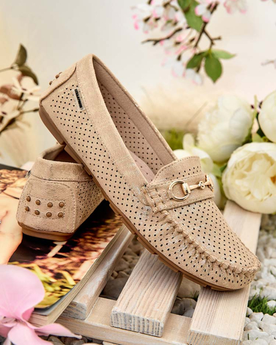 Royalfashion Дамски ажурни мокасини Mill