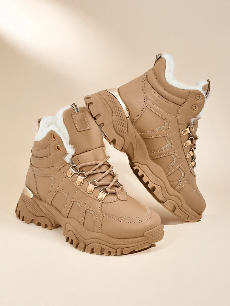 Дамски обувки Royalfashion с плюшено подплънка Мегигна