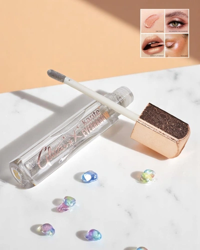 Блестящи течни сенки за очи в цвят Сребро