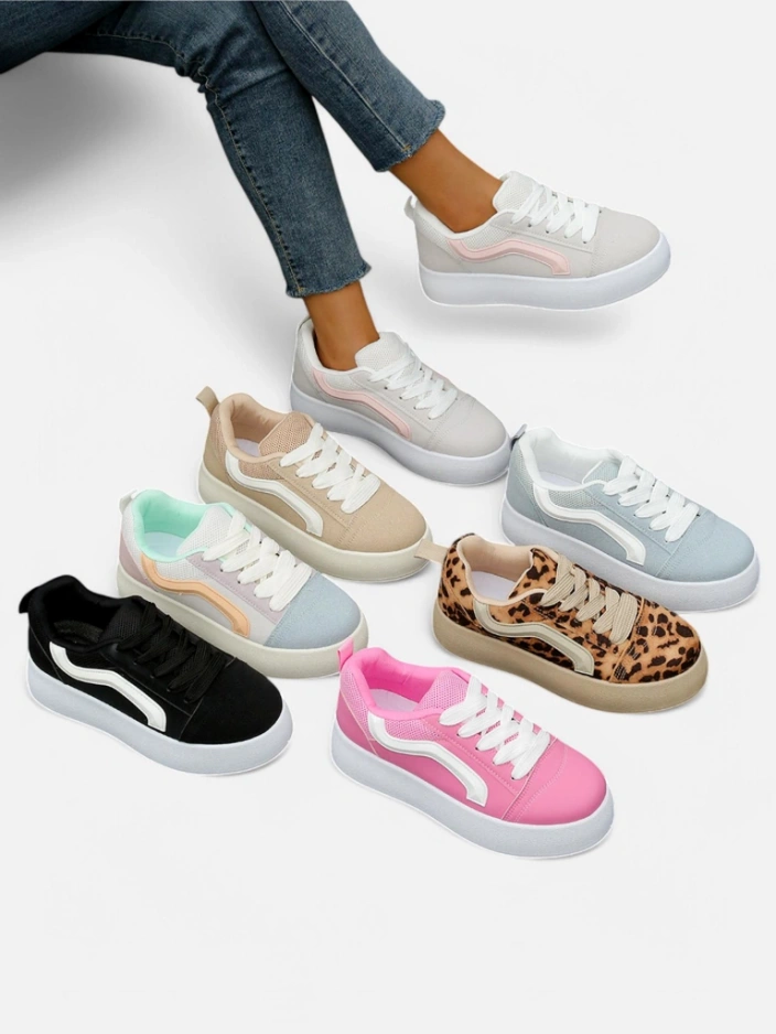 Royalfashion Дамски платформи спортни маратонки Ensis